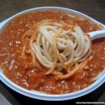 Spaghetti bolognese (2)...