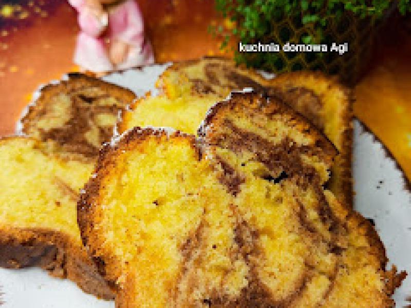 Ciasto - babka mozaika z serkiem MASCARPONE