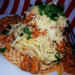 Spaghetti ze swojskim...
