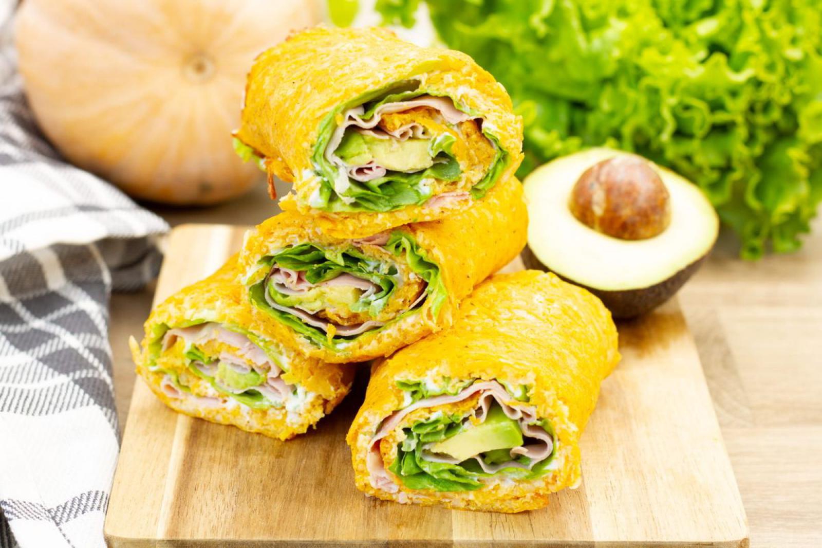 Bezglutenowy wrap z dyni
