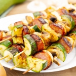 Szaszłyki z kiełbasą...