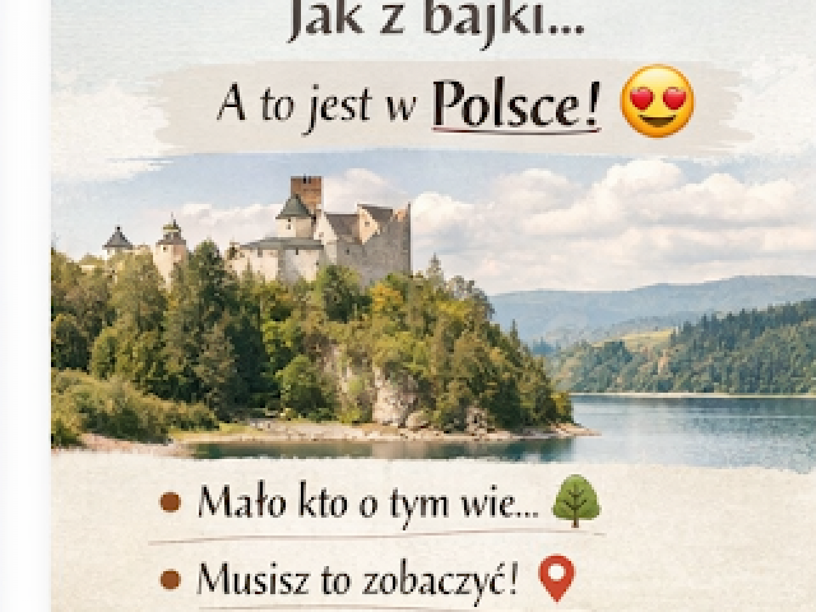 To miejsce wygląda jak z bajki… i jest w Polsce