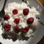 Ryż z malinami