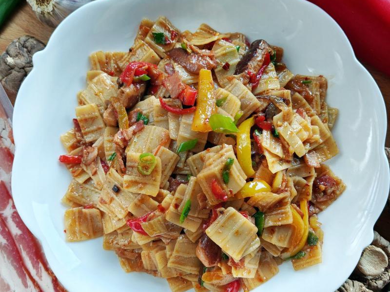 Łazanki po azjatycku