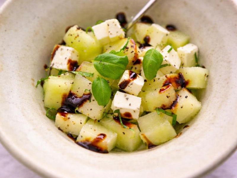 Sałatka z melonem i fetą