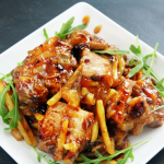 Żeberka słodko - ostre