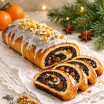 Makowiec drożdżowy