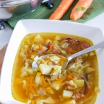 Zupa z młodej kapusty z...