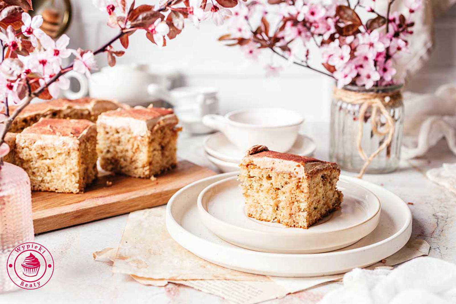 Wilgotne ciasto kawowe z mascarpone