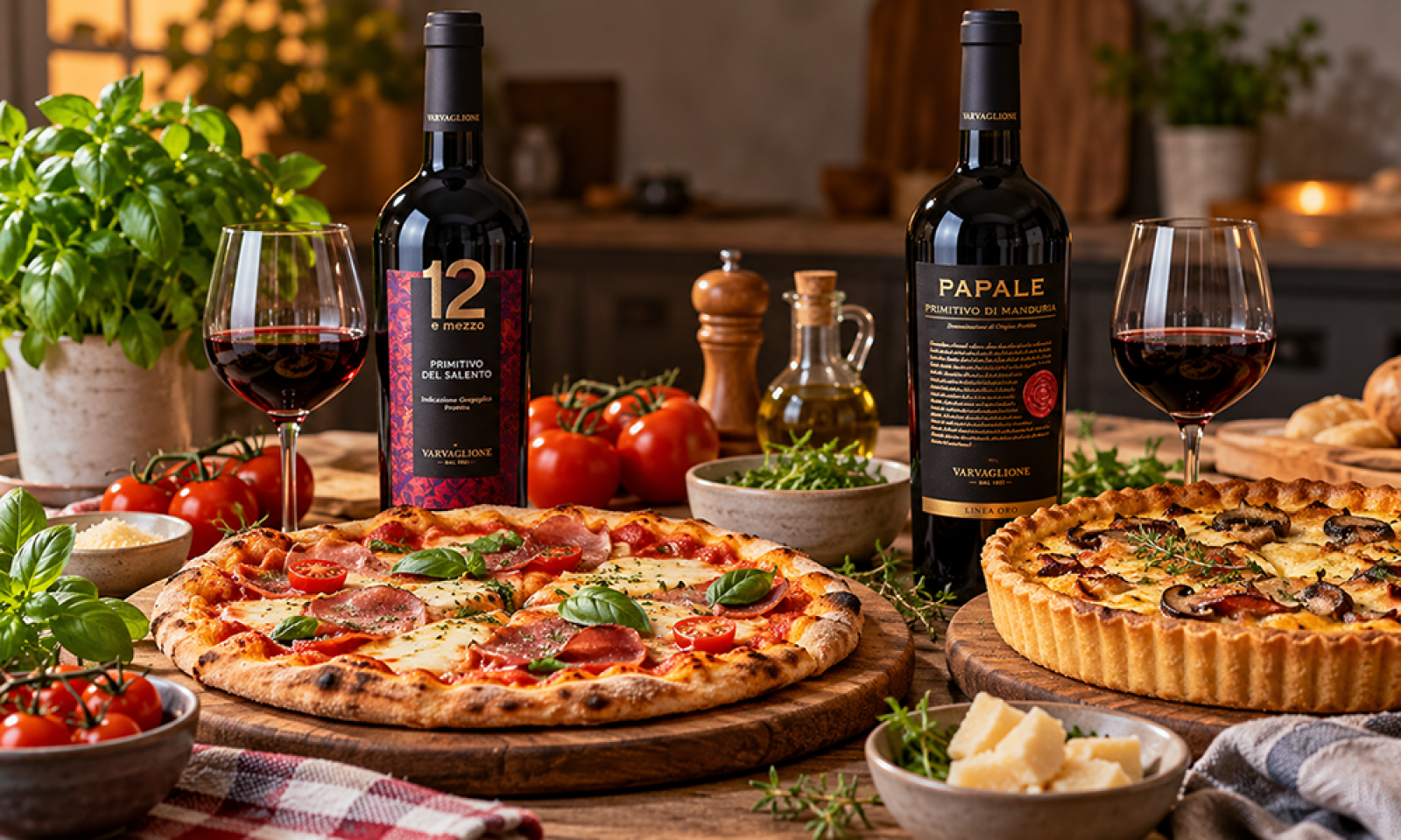 Primitivo do wytrawnych wypieków: jakie wino podać do pizzy i tarty?