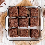 Ciasto brownie kadayif