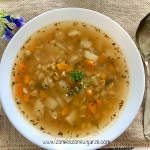 Lżejsza zupa grochowa