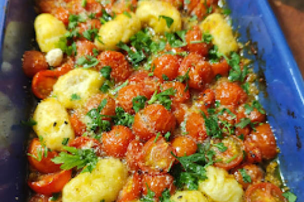 Gnocchi z Pomidorkami Koktajlowymi