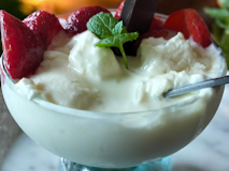 Lekkie Lody Cytrynowe