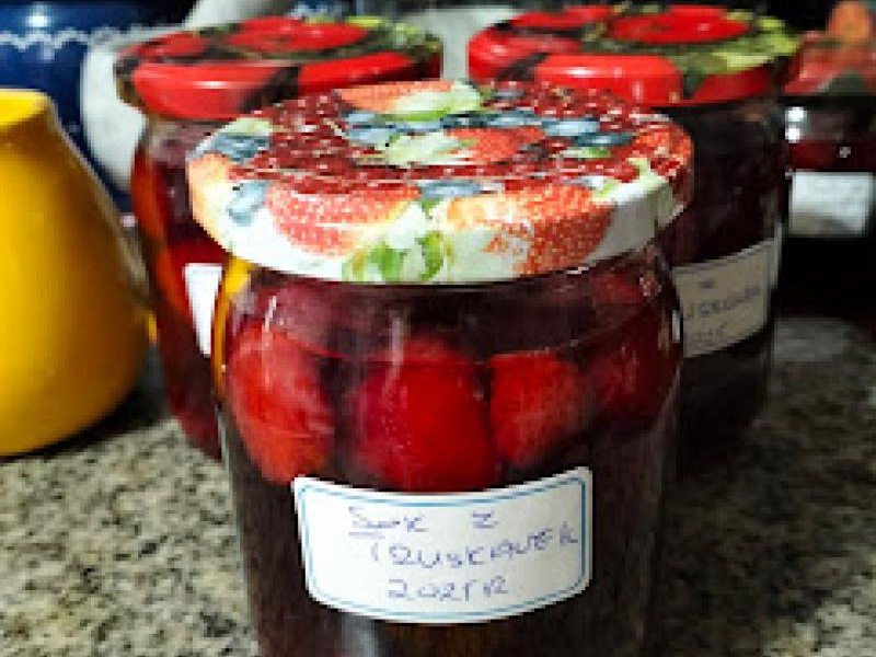 Sok/ Syrop Truskawkowy