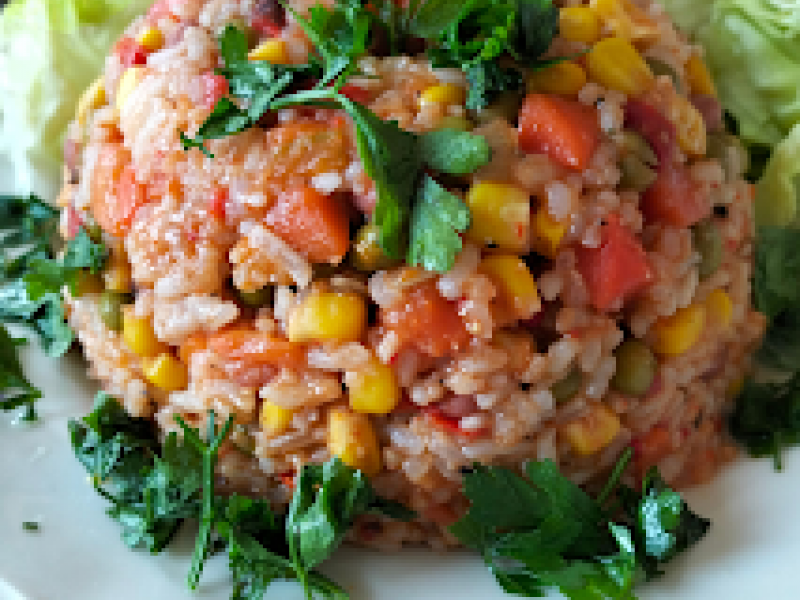 Aromatyczny Ryż z Warzywami