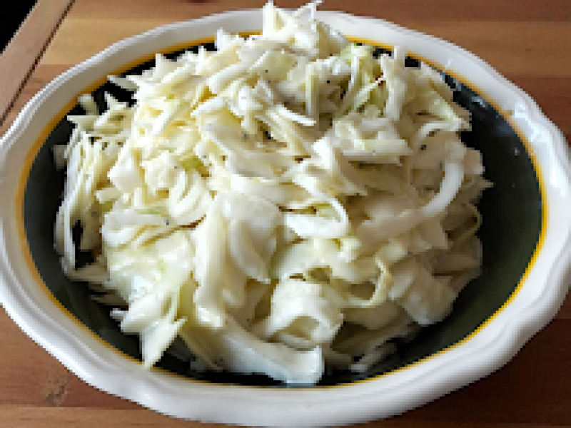 Keto Surówka z Kapusty