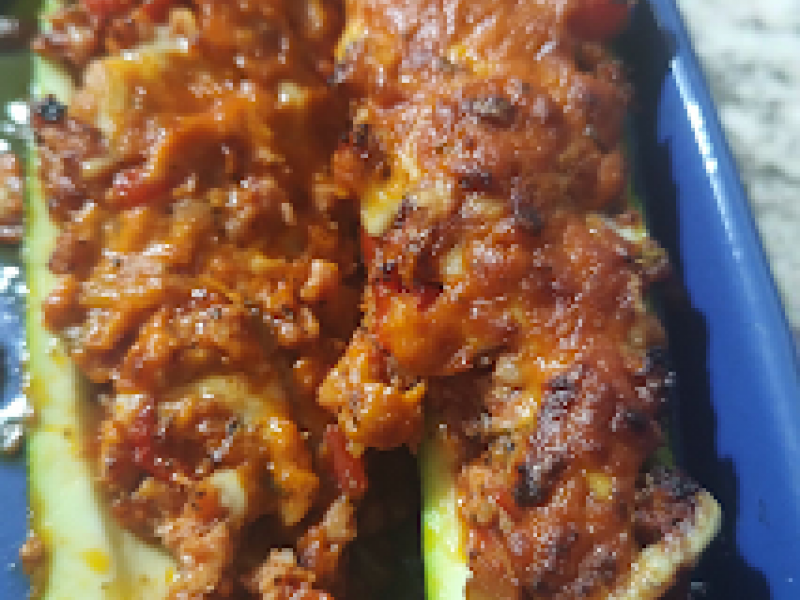 Cukinie Zapiekane z Farszem