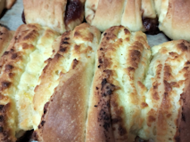 Drożdżówki z Serem  i Różą