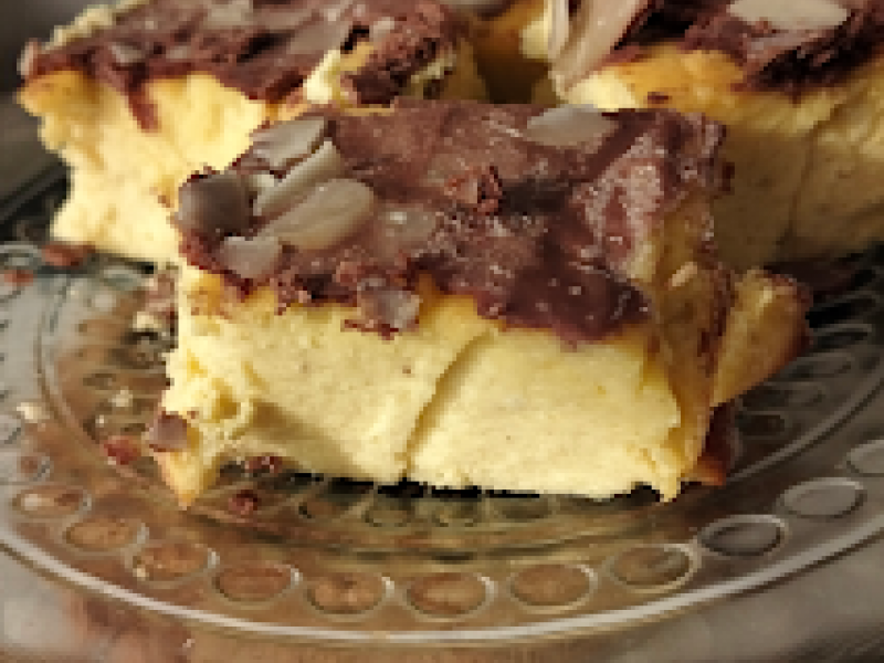 Keto Sernik Migdałowy