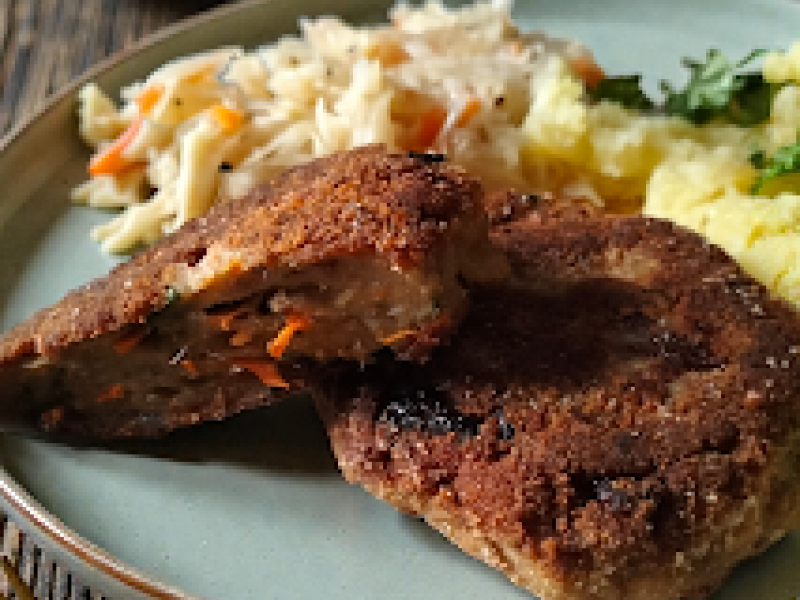 Kotlety Rybne z Marchewką