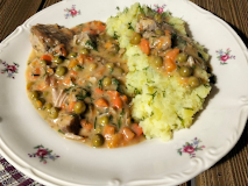 Karkówka w Sosie Miodowo - Musztardowym z Nutą Rozmarynu