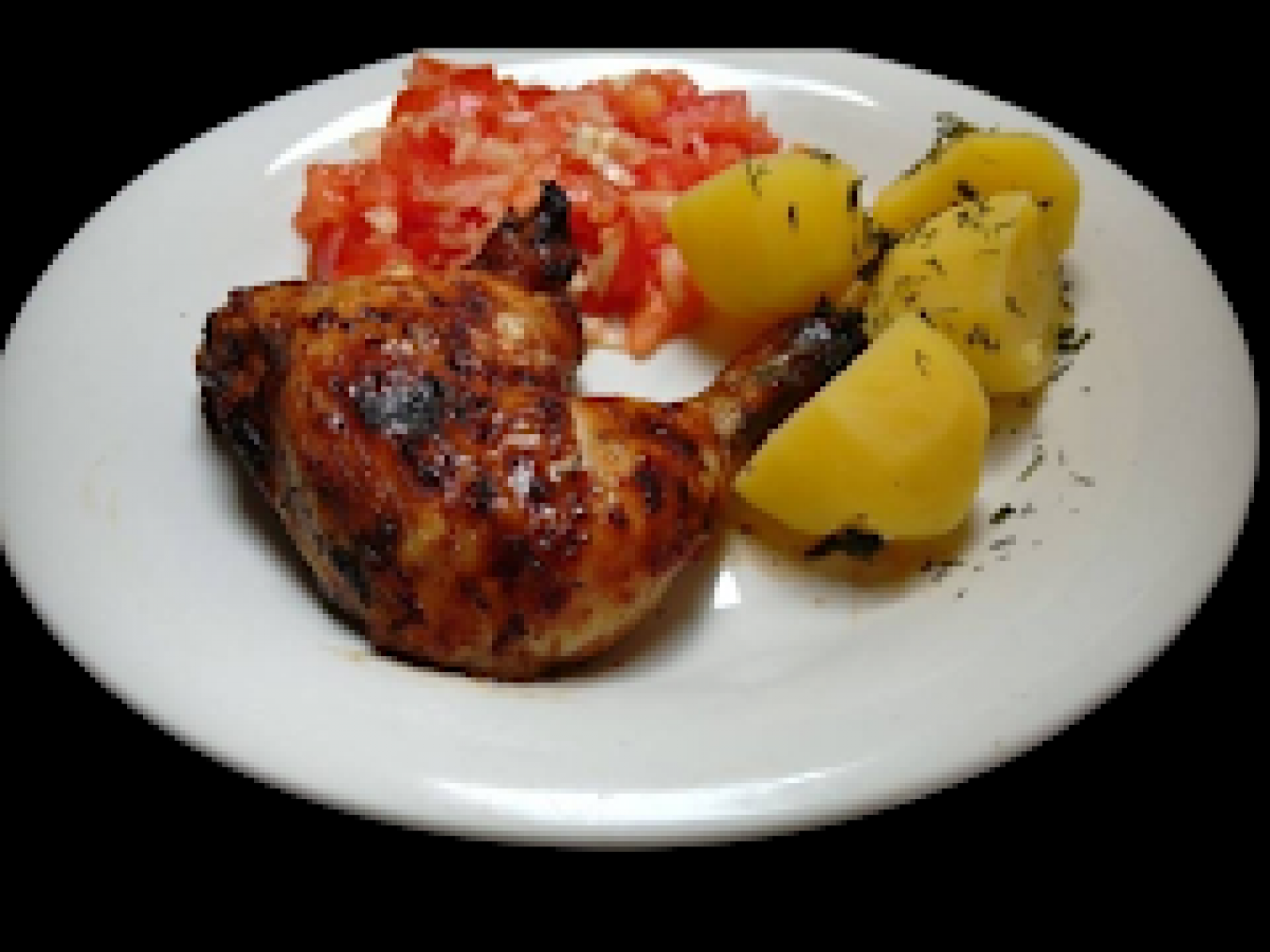 Dietetyczny Pieczony Kurczak Po  Karaibsku 2