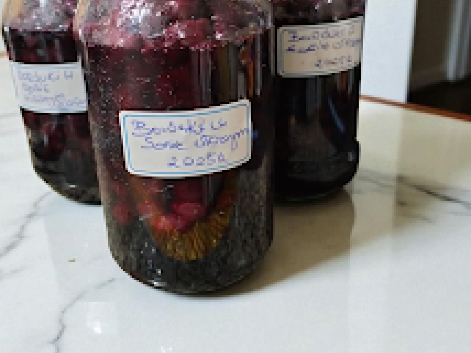 Borówki w Sosie Własnym do Słoików