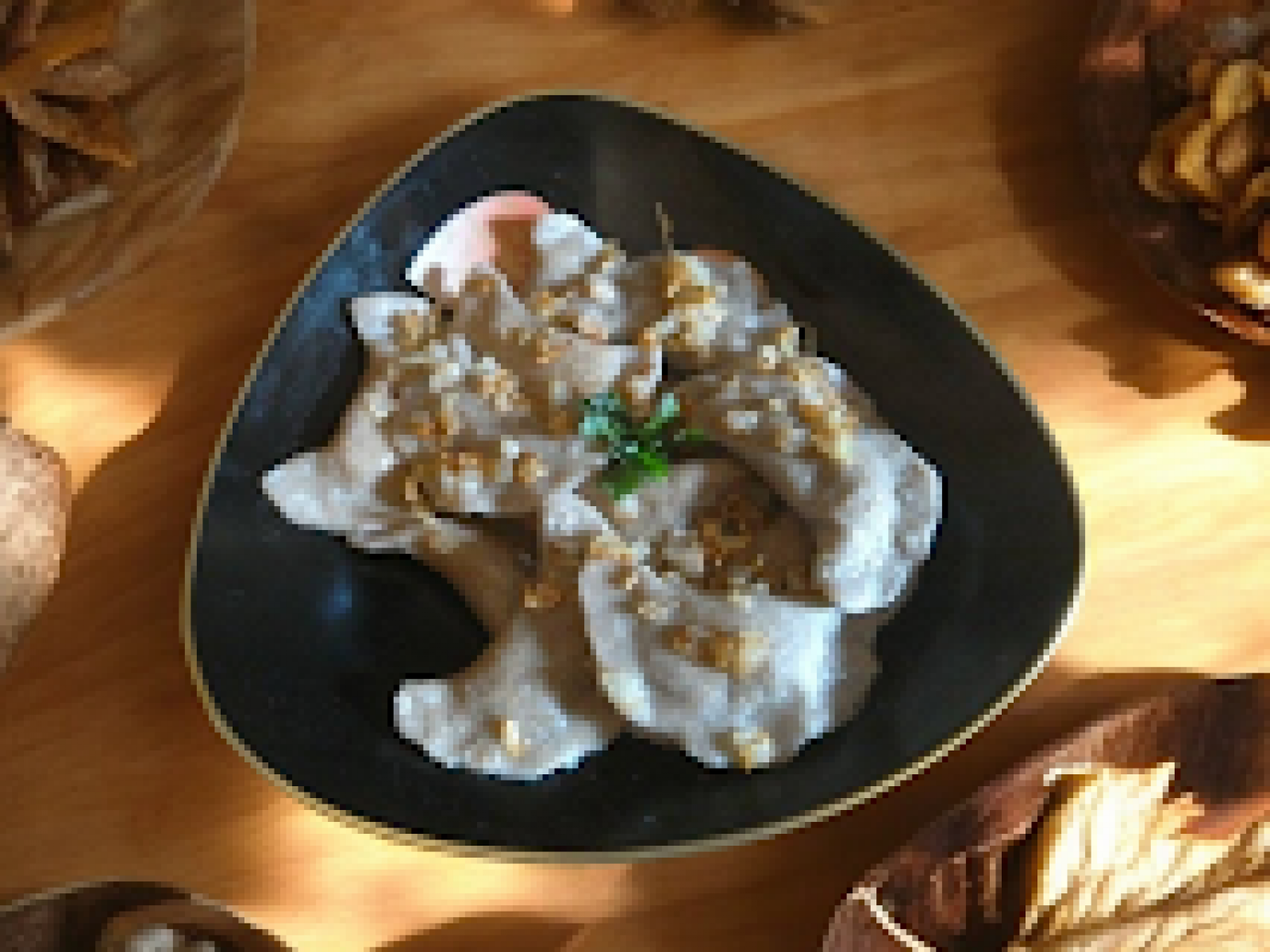Pierogi Żytnie z Płuckami