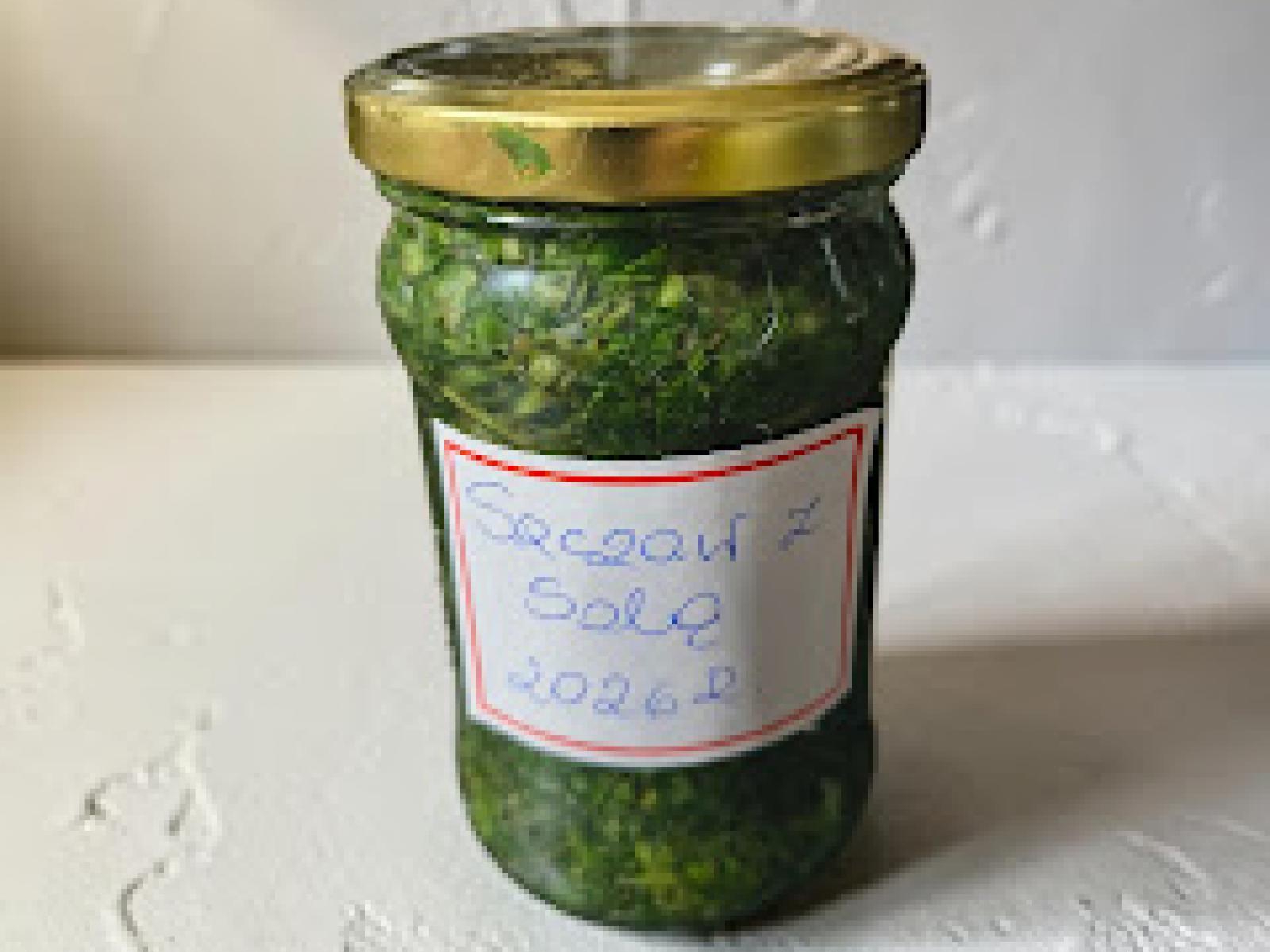 Szczaw do Słoików z Solą na Zimę do Słoików