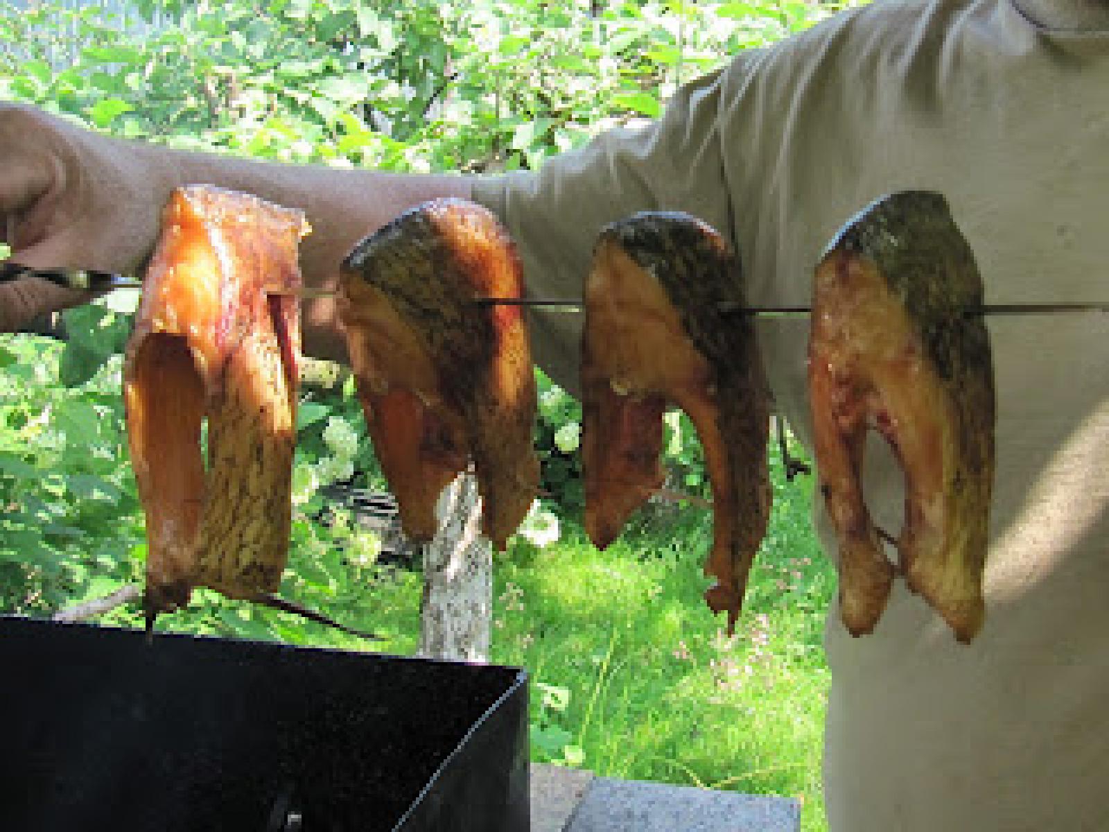 Karp wędzony