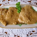 Schab w sosie...