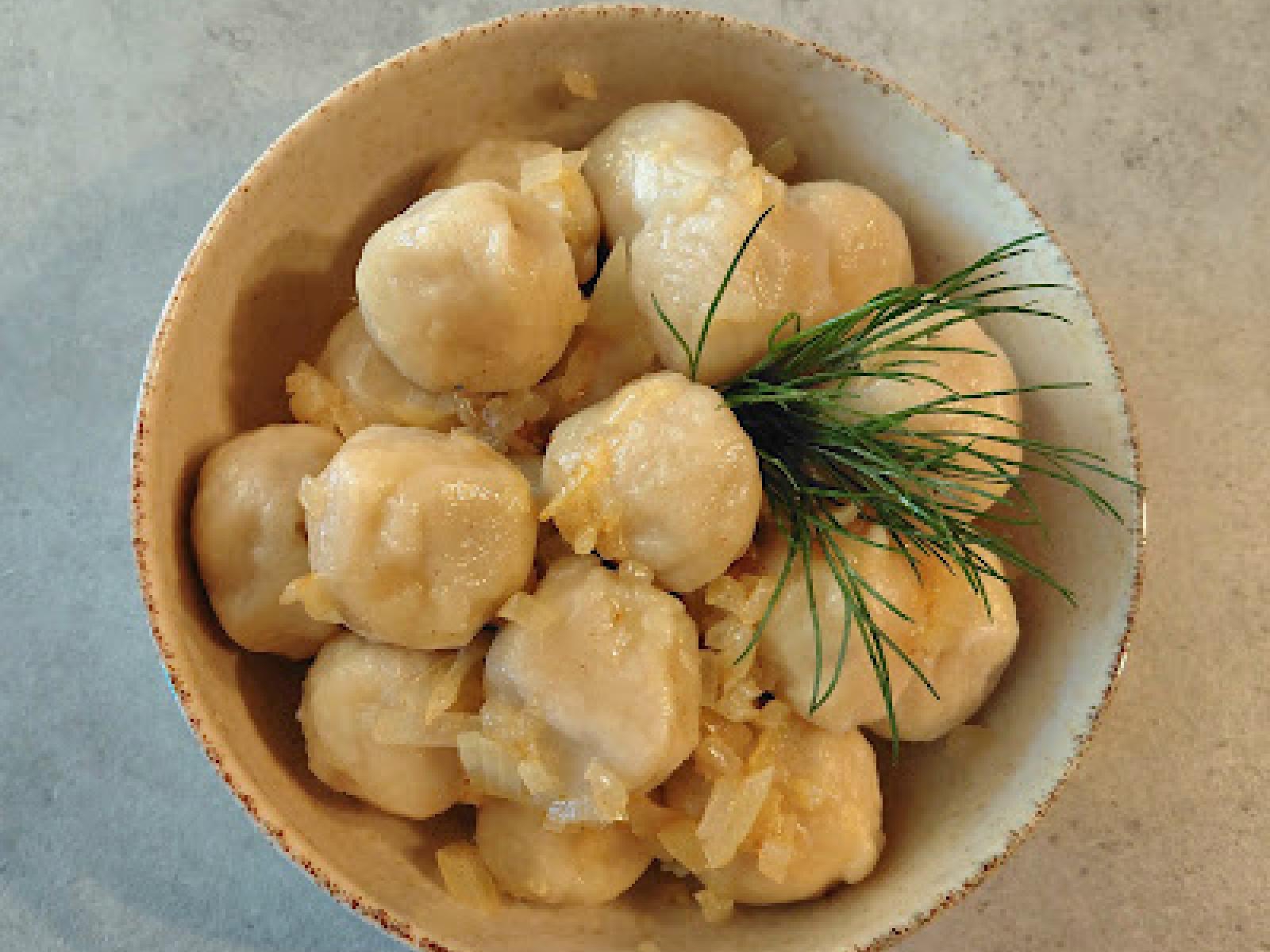 Pierogi z mięsem bez lepienia