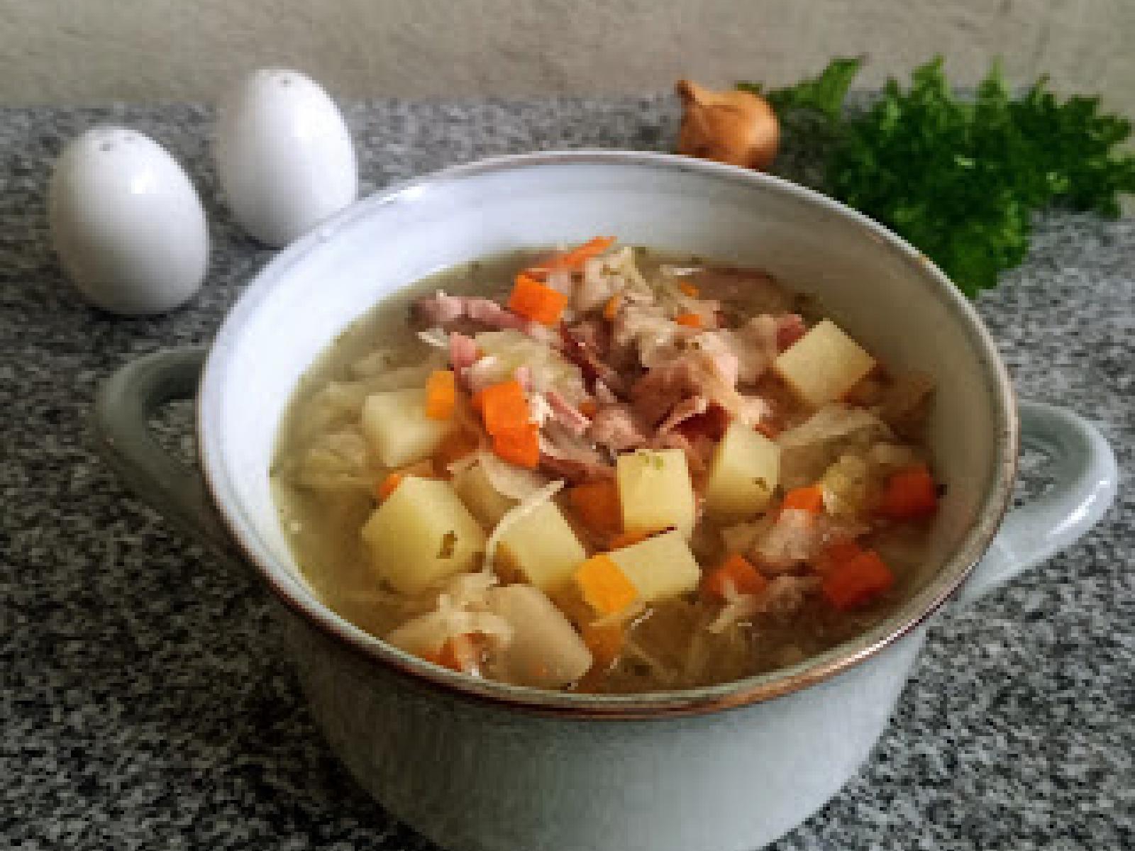 Kapuśniak z kiszonej kapusty