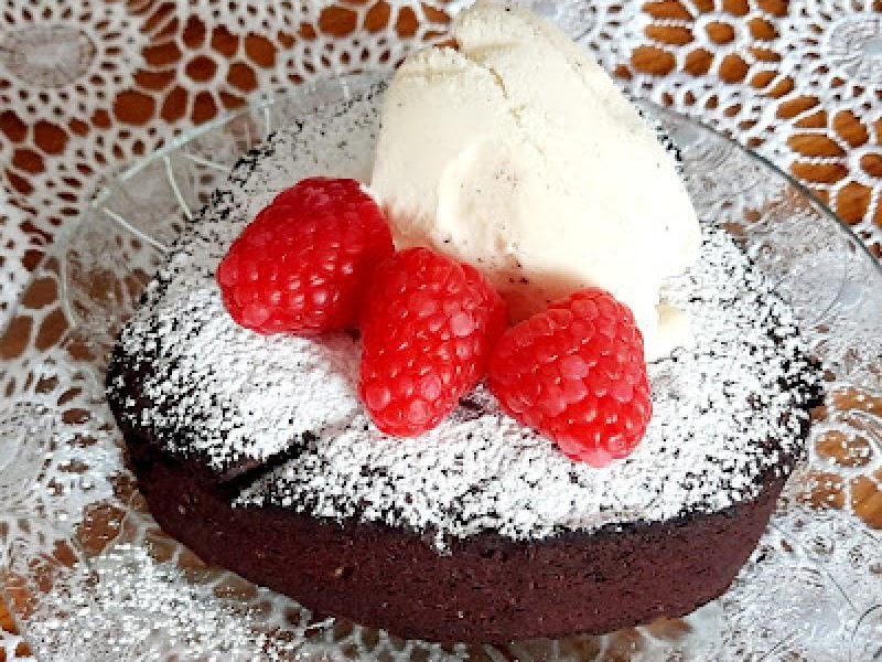 Lava cake -  fondant czekoladowy