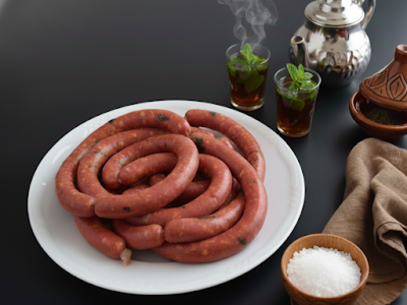 Megaza cienka kiełbasa z Maghrebu