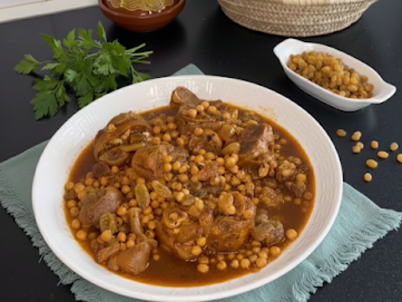 Hargma – potrawa marokańska z nóżek wołowych