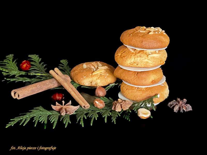 Ciasteczka marcepanowe