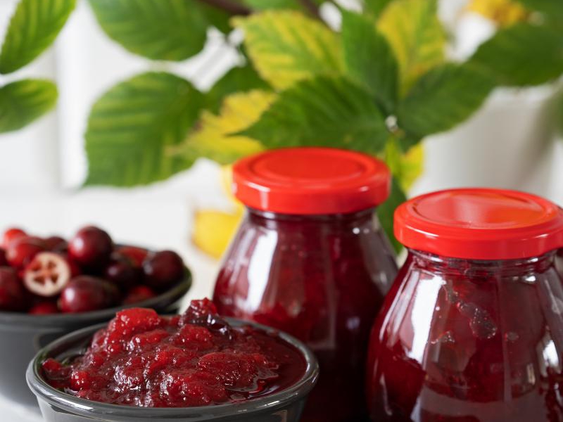 KONFITURA Z ŻURAWINY