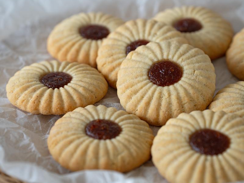 KRUCHE CIASTECZKA WANILIOWE