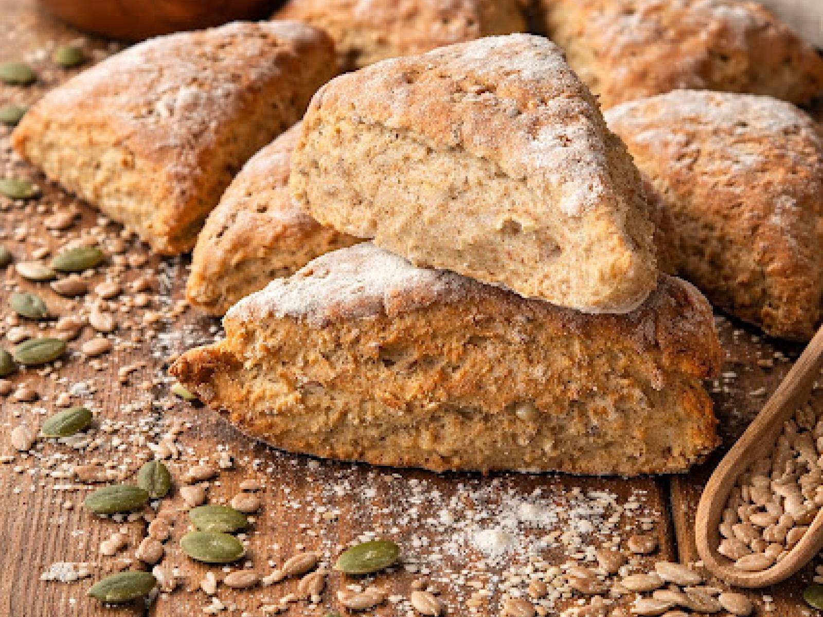 BUŁKI ŻYTNIE Z ZIARNAMI