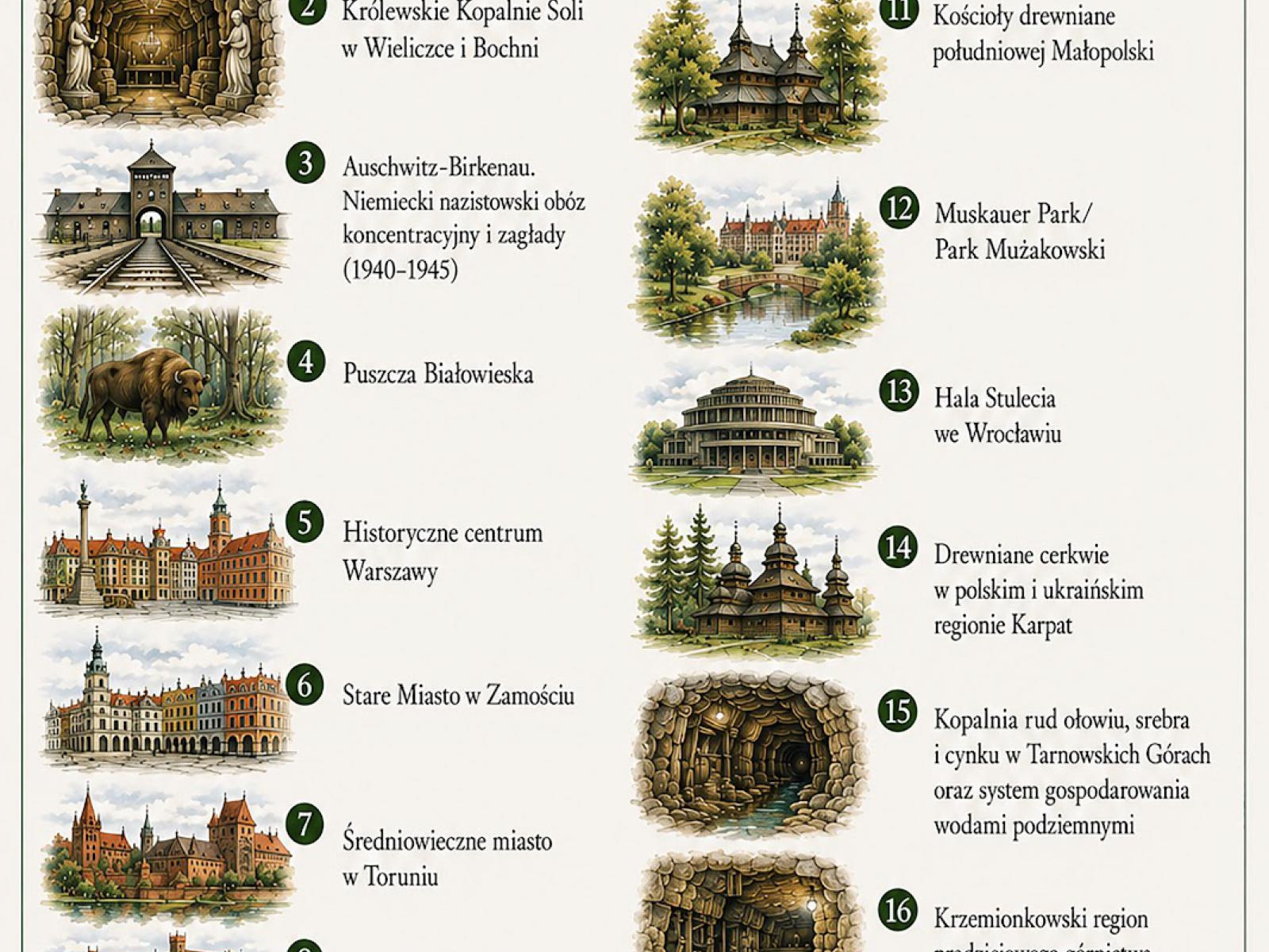 POLSKIE SKARBY UNESCO – MIEJSCA, KTÓRE MUSISZ ZOBACZYĆ CHOĆ RAZ W ŻYCIU