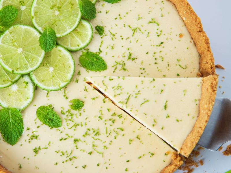 Lime pie, czyli tarta limonkowa bez pieczenia