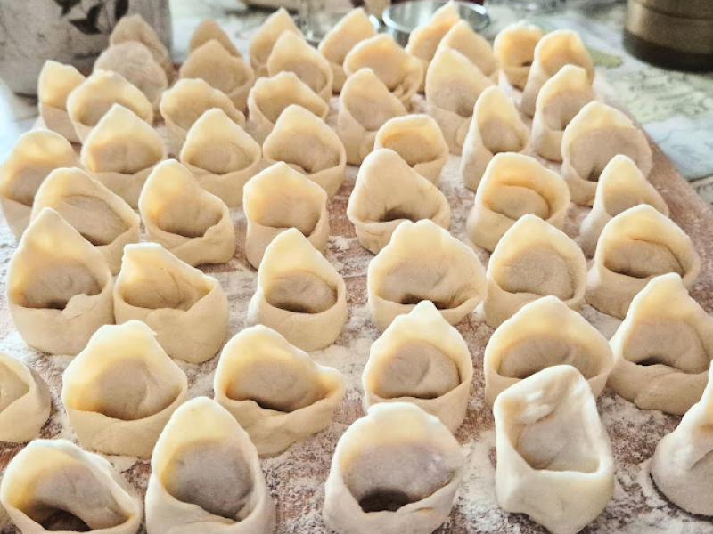 Uszka z mięsem do zamrożenia