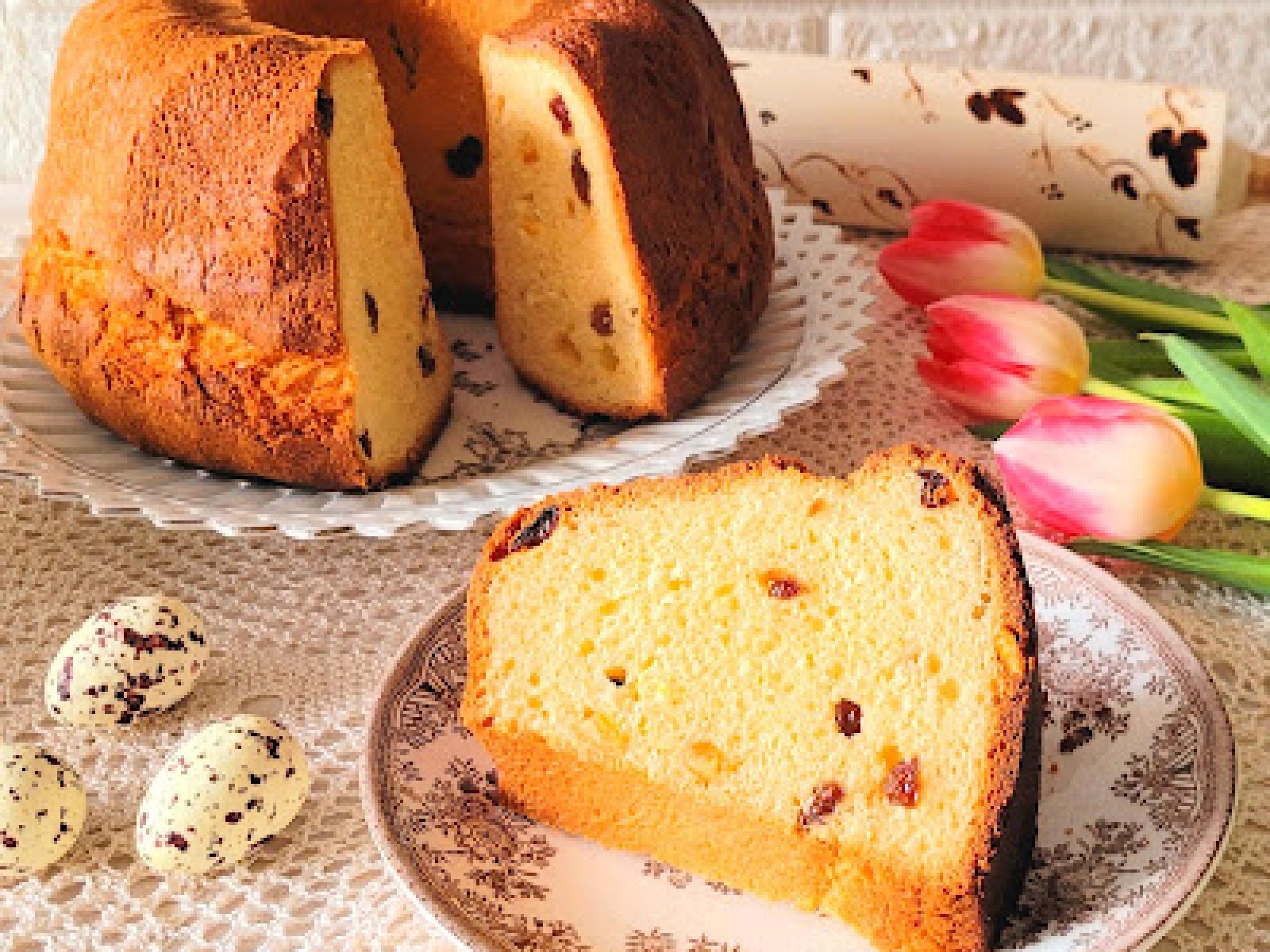 Babka drożdżowa szafranowa