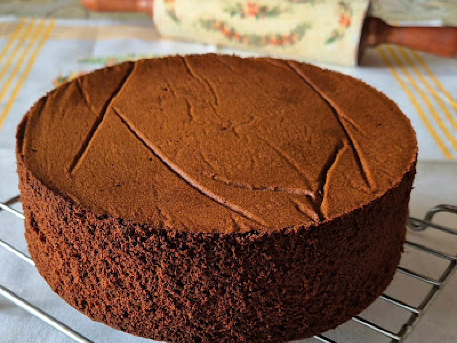 Biszkopt keksowy na gorącym mleku