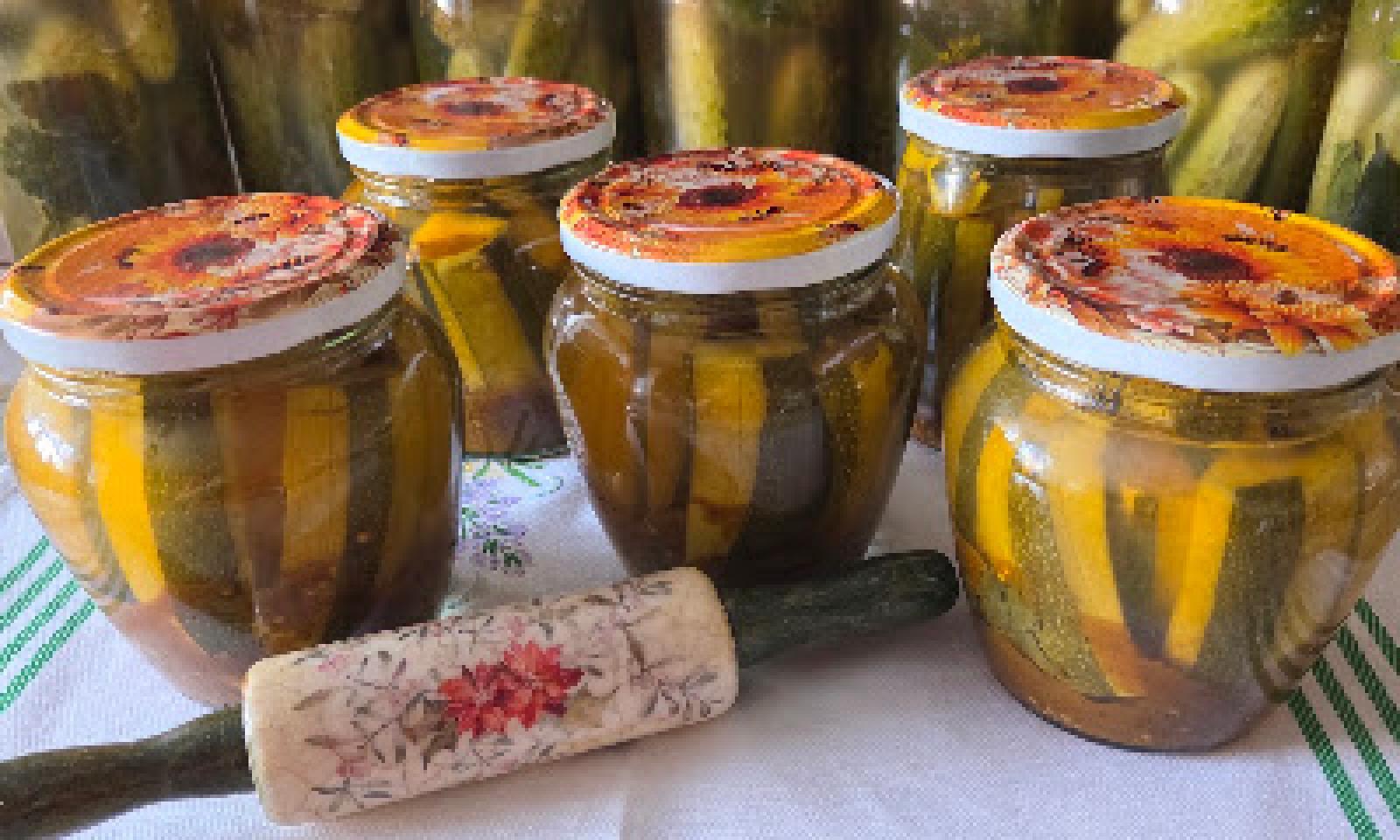 Cukinia w zalewie curry