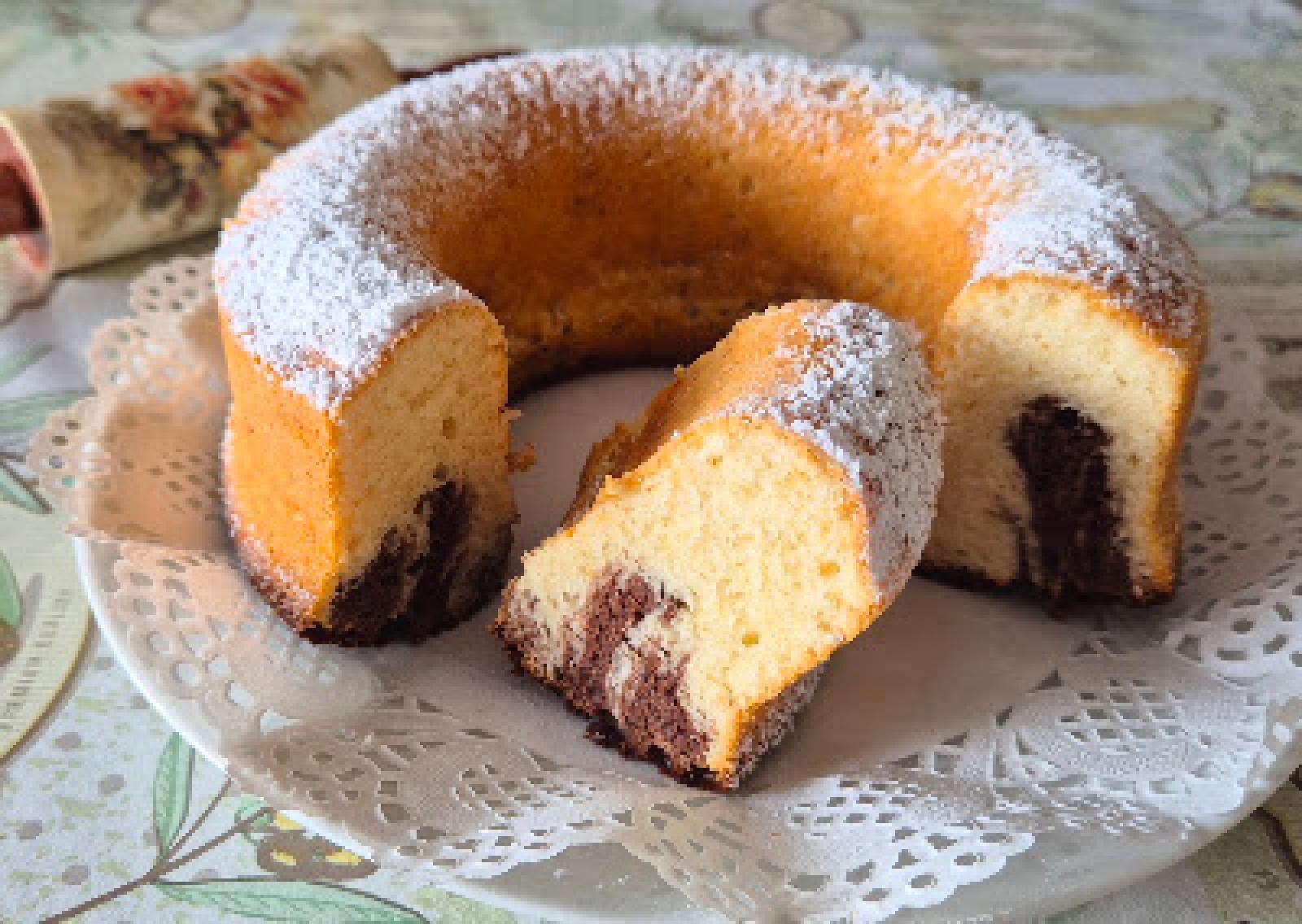 Babka łaciata-ekspresowe ciasto do kawy