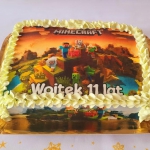 Tort MINECRAFT dla wnuka