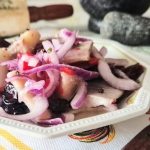 Śledź z żurawiną